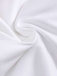 2 件套格子图案刺绣泰迪熊下摆二合一紧身衣 + 格子裤，学院风，秋季/春季 - 卡其色 - 查看 11