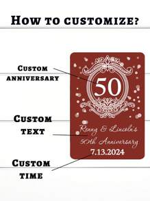 Custom Personalized Retro Playing Cards, Anniversary Commemoration Customization, Couple's Gift 54pcs, Perfect For Valentine's Day, Anniversaries, Birthdays ,Ideal Gift For Partner Or Friend, Christmas Gift,Personalized Gift