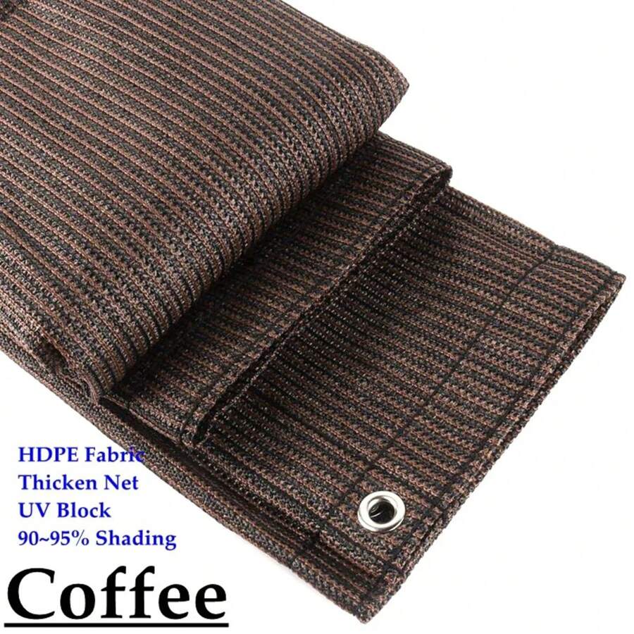 Tewango 95% High Quality Anti-UV HDPE Sun Shade Net Pergola Canopy Sunshade Sails Garden Fence Netting Balcony Privacy Screen
