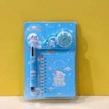 Sanrio 3pcs Sanrio Characters , My Melody, Kuromi Themed Stationery Gift Set, Creative Cartoon School Supplies, Student Learning Items, Birthday Gift, Prize,School Supplies,Back To School