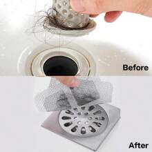 Shower & Bathtub Hair Catcher - Easy To Use, Drain Filter Stickers, Disposable Drain Covers, Suitable For Shower, Sink, And Laundry Room, Easy To Stick, Hair Stopper Drain Cover, Disposable Drain Filter, Bathroom Hair Catcher Plug, Drain Cover, Kitchen Sink Filter, Disposable Shower Drain Hair Collector, Floor Drain Filter Stickers, Hair Stopper For Bathroom Bathtub, Bathroom Accessories Back To School