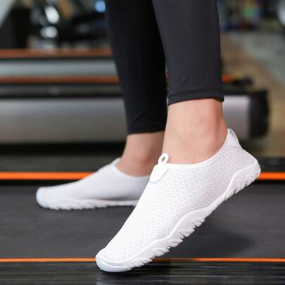 Scarpe da spiaggia per coppie, scarpe per sport acquatici traspiranti, antiscivolo per nuoto, escursionismo, yoga indoor e fitness