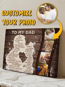 Custom Dad Canvas Print From Daughter, Personalized Father's Day Gift With Photo, Heartfelt Father Daughter Keepsake, Unique Birthday Gift For Dad,Multi-Functional,Durable,Ornamental,Reusable,Exquisite,Stylish,High-Quality,Colorful,Modern,Custom,Personalized,Unique,Ideal Gifts For Him,Ideal Gifts For Her,Boyfriend,Dad,Girlfriend,Mom,Family,Friends,Tea Room,Home,Garden,Office,For Anniversaries,For Valentine's Day,For Mother's Day,For Birthdays,For Father's Day,For Graduation,For Weddings,For Housewarming