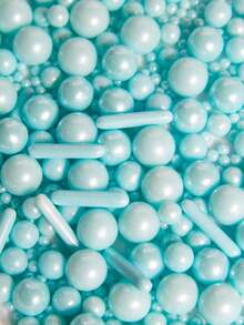 130g/4,59oz Hạt đường rắc nhiều màu, thích hợp để trang trí bánh kem, bánh cupcake, bánh macaron, kem, cũng thích hợp cho đám cưới, Ngày lễ tình nhân, Giáng sinh và các dịp khác. Màu sắc bao gồm vàng, bạc, trắng, hồng, xanh dương, đen và tím. Chỉ dùng để trang trí, không ăn được. - Nhiều màu - Xem 23