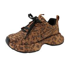 2026 New Dad Shoes Women, New Fashionable Thick-Soled Casual Sports Shoes Outdoor Wear, Elegant Women's Sneakers - sọc - Xem 9