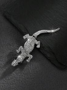 1 件时尚复古动物设计胸针，适合男士和女士，日常装饰或礼物