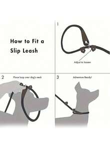 1pc Pet Leash With Reflective Stripes, Durable Dog Training Leash, Outdoor Walking Training - Multicolor - View 5