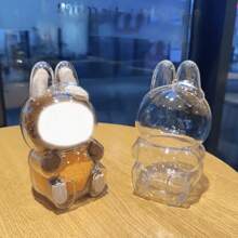 1 Transparent Protective Storage Box Display Box, Compatible With Labubu, Suitable For Plush Toys, Decorative Accessories, Jewelry Protective Covers, Character Accessories, Valentine's Day Gifts, Birthday Party Gifts, Christmas Gifts, Graduation Season Gifts