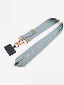 1pc Long Adjustable Phone Lanyard Strap, Durable Neck Cord, Simple & Unisex Design For Men & Women, Fit For Phones, Anti-Lost Function With Clasp