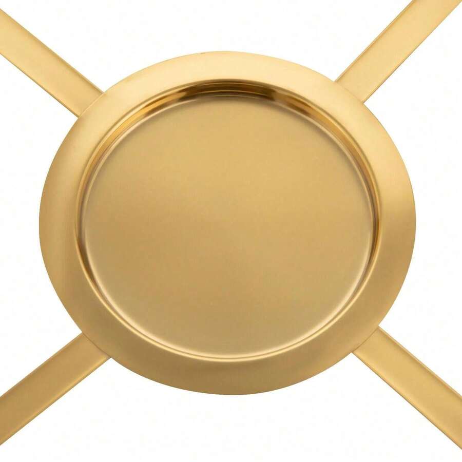Elegant 8L Stainless Steel Chafing Dish With Diamond Lid And Gold Finish For Buffets, Parties, And Gatherings - Gold - View 1