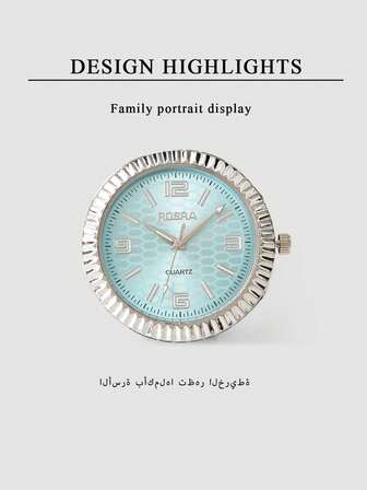 実用的で普通のシンプルなダイヤル デザイン、正確な時間計測を備えた クオーツ腕時計