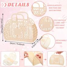 1pc Customizable Laundry Baskets: Multifunctional Organizers For Every Need Custom-Designed Laundry Baskets Double As Bathroom Carryalls. Our Wall - Mounted Storage Bins Are Perfect For The Washroom, Holding Toiletries. Additionally, They Transform Into Reusable Beach Bags-An Ideal Pick For Women!