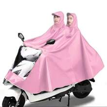 Raincoat - Oxford Double Thick Pink - View 1