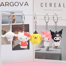 Sanrio Llavero/colgante del personaje Kuromi de Sanrio, adecuado para bolso, llavero, decoración de mochila