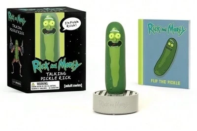 Rick And Morty: Talking Pickle Rick (Paperback) By Robb Pearlman - Single Book - View 1