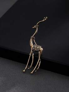 1 件时尚复古动物设计胸针，适合男士和女士，日常装饰或礼物