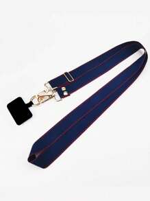 1pc Long Adjustable Phone Lanyard Strap, Durable Neck Cord, Simple & Unisex Design For Men & Women, Fit For Phones, Anti-Lost Function With Clasp