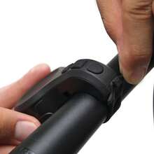 Wind&Moon 130dB Bike Horn With Anti-Theft Alarm, Adjustable Volume & Sensitivity, IPX6 Waterproof, One-Piece Design, Long Standby, Rechargeable Bike Accessories, Waring Bell For Bicikli, Elektromos Roller, Bicikli, Workout Cyklistika Sport, Bike Accessories For Riding Sport - Black - View 6