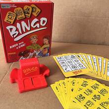 Children's Educational BINGO GAME, English Word Learning Toy Board Game. A Classic Bingo Game, Very Suitable For Family Gatherings And Holiday Gifts.
