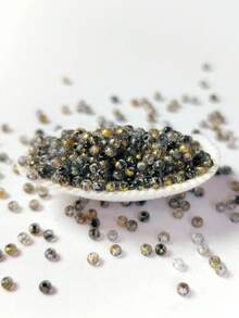 1200 颗玻璃种子珠套件，用于珠宝制作，2 毫米 11/0 优质透明渐变喇叭珠，25 种颜色可选，20 克/包，均匀耐用的散珠，适合 DIY 制作，适用于手链、编织首饰、刺绣、项链、耳环、戒指 - 送给家人和朋友的绝佳礼物 - 1200 20 公克 2mm 超優透明暈染米珠 - 查看 34