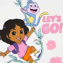 DORA Girls Outfit, Girls Tshirt And Shorts, Summer Clothes, Kids Shorts And T Shirt Set