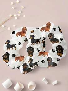 2pcs Fashionable And Cute Blue + White Dachshund Style Hair Tie Hair Scrunchies, High Elastic Hair Tie Hair Scrunchies, Hair Tie Jewelry Hair Tie Hair Tie Markless Hair Care Hair Tie Hair Accessories, Hair Accessories, Women's Clothing Accessories Blue Hair Accessories, Hair Ties, Scrunchy Hair Ties, Sport, Home Beauty Women Accessory Gifts