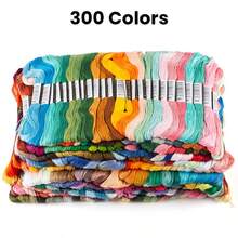 447 Pcs Cross Stitch Fixed Color Embroidery Line Hand-Woven Embroidery Line DIY Color Embroidery Line Color Random Set - Multicolor - View 19