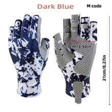 AiScrofa Fishing Gloves UPF50+ Sun Gloves UV Protection Fingerless Gloves Men Women For Outdoor, Kayaking, Rowing, Paddling, Canoeing