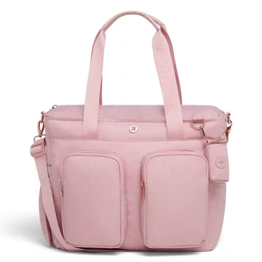 Evening Carry All Tote Diaper Bag - 新娘玫瑰 - 查看 1