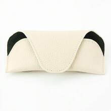 [4 Colors Available] High-End Leather Car Sun Visor Mounted Magnetic Eyeglasses Storage Box, Convenient In-Car Installation