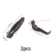 2pcs Black Ceramic Buddha Hand & Frog Incense Burner, Home Use Ceramic Incense Holder, Creative Aromatherapy Burner, Sandalwood Incense Burner