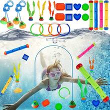 Adult & Kids Swimming/Diving Ring, Underwater Swimming Toy For Swimming Pool - Multicolor - View 4