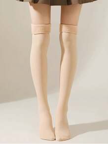 1 Pair/2 Pairs Non-Slip Thigh High Socks For Women, Thin Japanese Style Over-The-Knee Stockings, Suitable For Women Under 60kg/132lbs