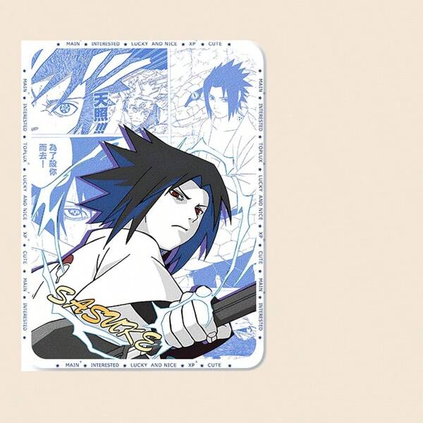bandai 1pc Sasuke Cartoon Silicone Tablet Protective Case, Anti-Drop Tablet Cover, Suitable For Xiaomi Pad, Tablet, IPad 7/8/9 10.2 Inch, Thanksgiving, Birthday, Christmas Gift