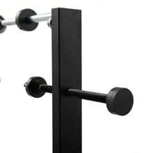 Motorcycle Rim Tire Wheel Balancer Balancing Spin Statics Adjusting Stand Black