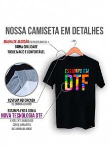 Kit Casal Diamond Love Camisetas Pretas com Estampa Minimalista de Diamante