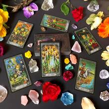 Gothic Tarot Cards - Premium Cardstock, Mystical Artwork, Vibrant Colors And Ornate Borders, Suitable For Holiday Gifts, Camping Parties, Outdoor Games, Divination, Gothic Decor, Captivating Illustrations, Luxury Paper Cards - Dark Mansion - View 5