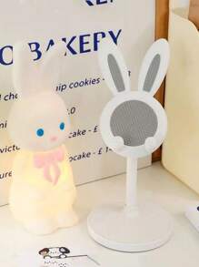 Cute Desktop Phone Holder, Adjustable Rabbit Phone Holder - The Perfect Student Desktop Companion, Suitable For Lazy Days, Desktop Accessories