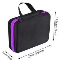 Diamond Painting Accessories Organizing Set - 30 Slots (Blue/Purple), Portable Organizer Bag & Tool Set - Perfect Gift For Handicraft Enthusiasts