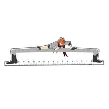 Jujutsu Kaisen 1pc Anime Jujutsu Kaisen Inspired Gojo Satoru Long Legs Design Creative Ruler, High Quality Stationery Supplies, School Essentials School Supplies,Back To School