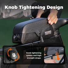 Bolsa para tubo superior de bicicleta de carretera, impermeable al 100%, magnética y ligera para bicicleta de carretera, MTB, gravel y e-bike