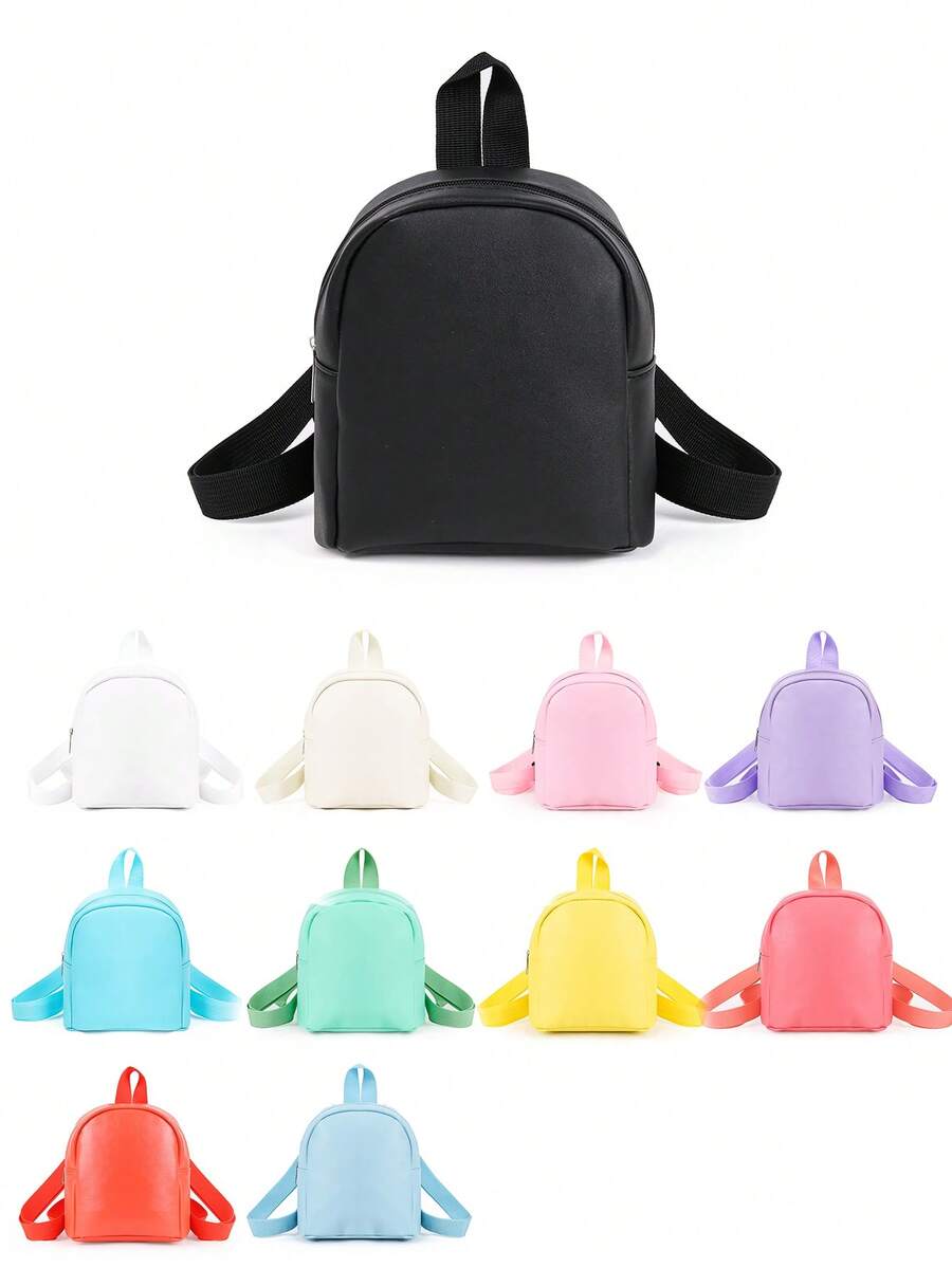 1pc Girl's Adjustable Strap Backpack, Chest Bag, Multicolor Casual Backpack Suitable For Daily Use, Outdoor, Travel, Hiking, School, Great Gift Choice