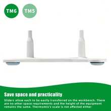 1 件适用于 Thermomix TM5 TM6 厨房烹饪和烹饪机底座的滑动支架，非常适合厨房整理。 - 彩色 - 查看 5