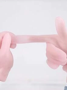 4件硅胶美白保湿长手套保湿长袜护肤长袜沙滩袜 - 粉色 - 查看 7