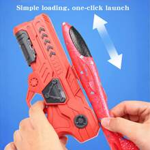 طائرة لعبة خارجية للأطفال من عمر 3-14 سنة، ألعاب رياضية خارجية للأولاد، طائرة زلاجة رغوية متحكم فيها بلمسة زر واحدة ذات طيران طويل، مناسبة لهدايا أعياد الميلاد والهدايا للأولاد