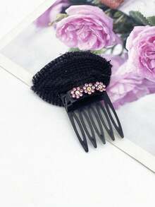 蓬松发根发型配件：蓬松刘海插入物、顶部造型夹、隐形无缝 5 梳发夹、防止头顶扁平发夹 - 非常实用的美发工具、卷发筒、无热卷发器、卷发器、理发沙龙美发产品和配件、美容旅行必备品、返校必备品、旅行度假必备品、女士发饰 - 彩色 - 查看 8