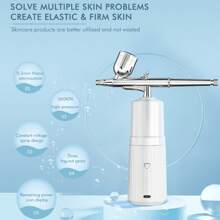 Oxygen Injection Meter, Handheld Home High-Pressure Nano Hydration Essence Import Beauty Instrument, Ultrasonic Atomization Oxygen Injector, Facial Cleansing And Moisturizing Humidifier, Home Facial Hydrator, Summer Whole-Body Hydrating Instrument