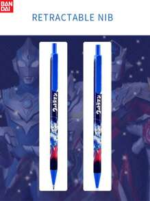 1pc/10pcs Bandai, Series Stationery, Automatic Pencil, Back To School Stationery Pencil, Writing Pencil, Erasable, Cool Cartoon Design, Suitable For Schools, Students, Teachers, Offices, Writing And Painting, Perfect Party Gifts&Birthday Surprise Gifts, Ideal For Christmas, Halloween, Thanksgiving Gifts.