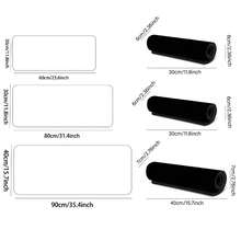 Black Cat Gaming Mouse Pad Retro Plants Mousepads Extended Large Desk Mat With Stitched Edge Non-Slip Rubber Base Desk Accessories For Home Office Decor Desk Pad 35.4x15.7 Inch Perfect Gift For Men Women - Multicolor - View 7