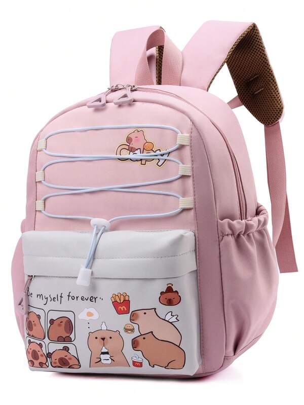 Mochila ligera y linda para el síndrome del túnel carpiano, para chicas, mochila para campus con diseño ergonómico, bolsa de viaje de moda adecuada para la temporada de regreso a clases